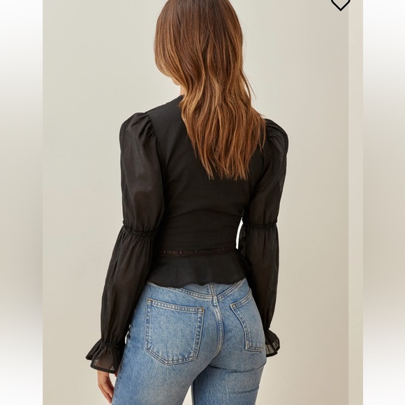Reformation Meadowlark Blouse - Picture 4 of 11